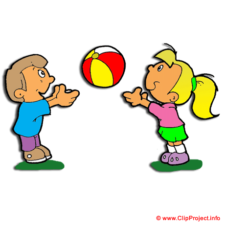 Free clip art children playing clipart images 7