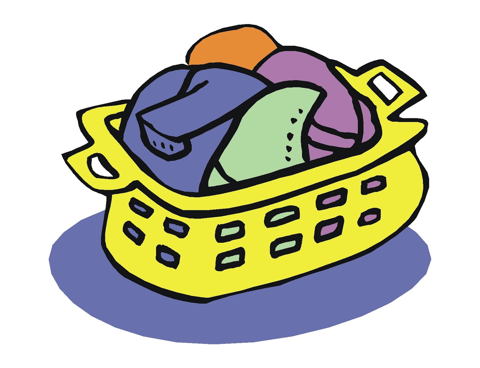 Free laundry clipart clip art image of 2