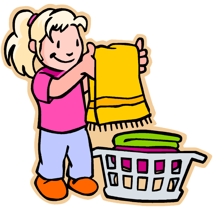 Free laundry clipart clip art image of