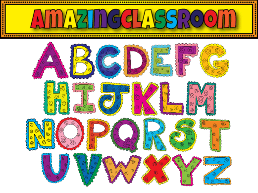 downloadable alphabet clipart