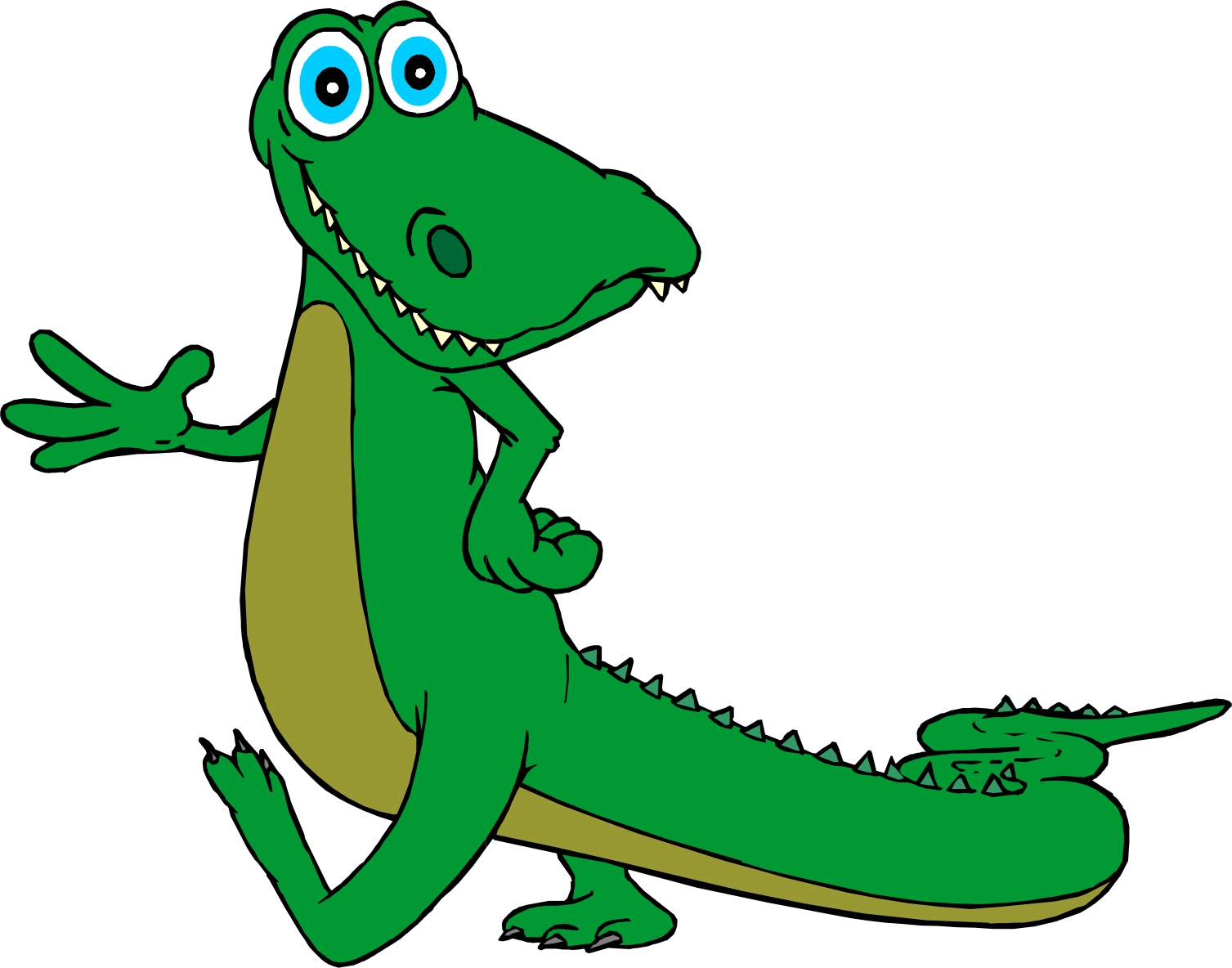 Funny alligator clip art crocodile pictures 2 3
