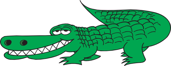 Funny alligator clip art crocodile pictures 2
