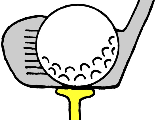 Golf ball cartoons clipart kid