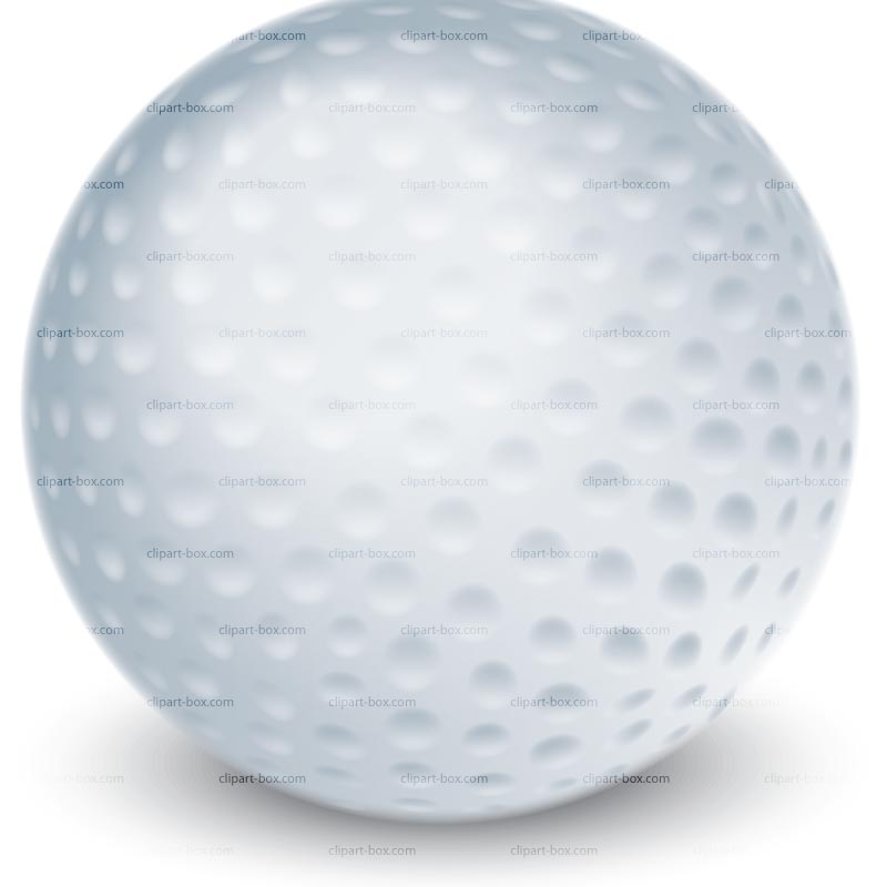 Golf ball large golf hole clipart kid