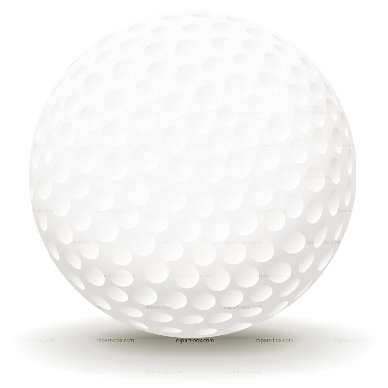 Golf ball picture clipart
