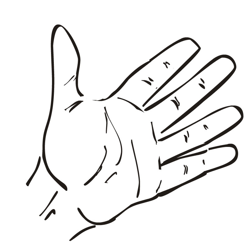 Hands clip art hand drawing clipart kid 2