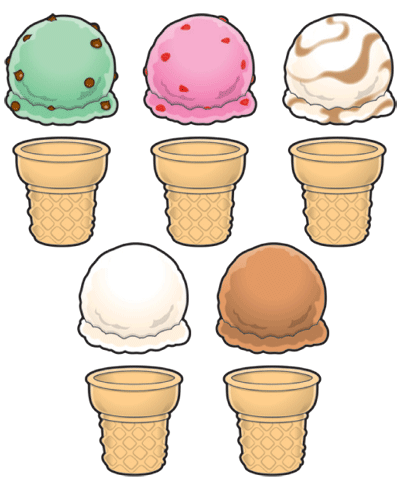 Ice cream cone empty ice creamne clip art