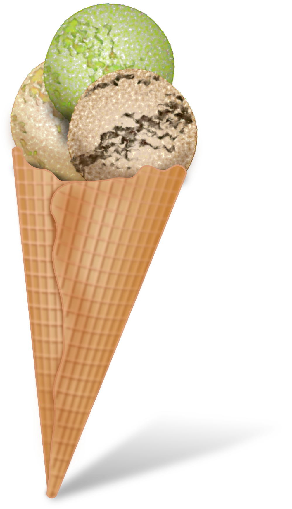 Ice cream cone ice clip art clipart image 0