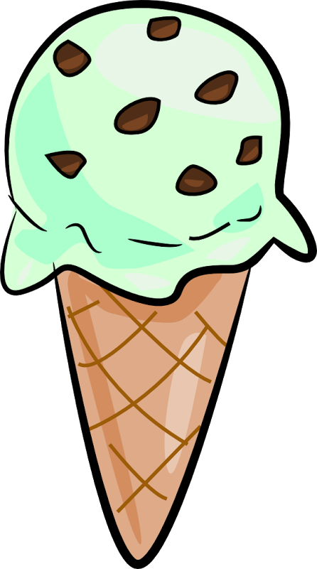 Ice cream cone the totally free clip art blog food mint chocolate