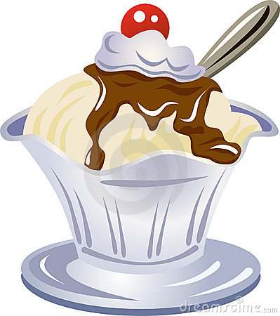 Ice cream sundae clipart 3