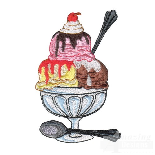 Ice cream sundae clipart 8