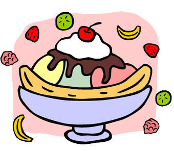 Ice cream sundae clipart free images