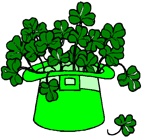 Irish free shamrock clipart public domain holiday stpatrick clip art