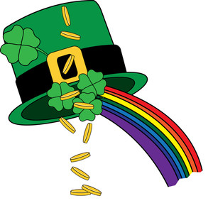 Irish gold coins clipart kid