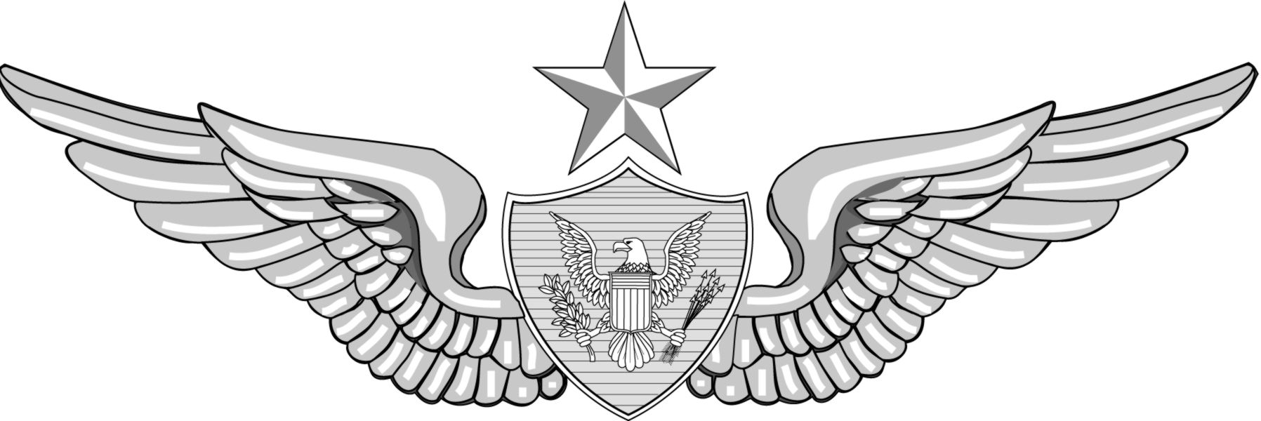 Military army clip art qualification badges 2 clipartix