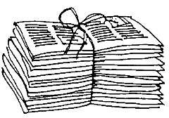Newspaper clipart image