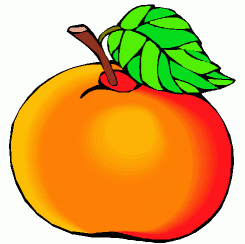 Peach cartoon clipart kid
