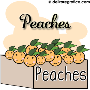 Peach clip art happy related keywords
