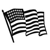 Us flag american flag united states clipart 3 clipartcow clipartix ...