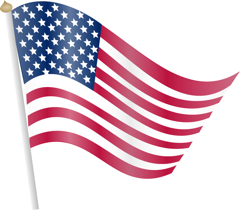 Us flag free to use cliparts