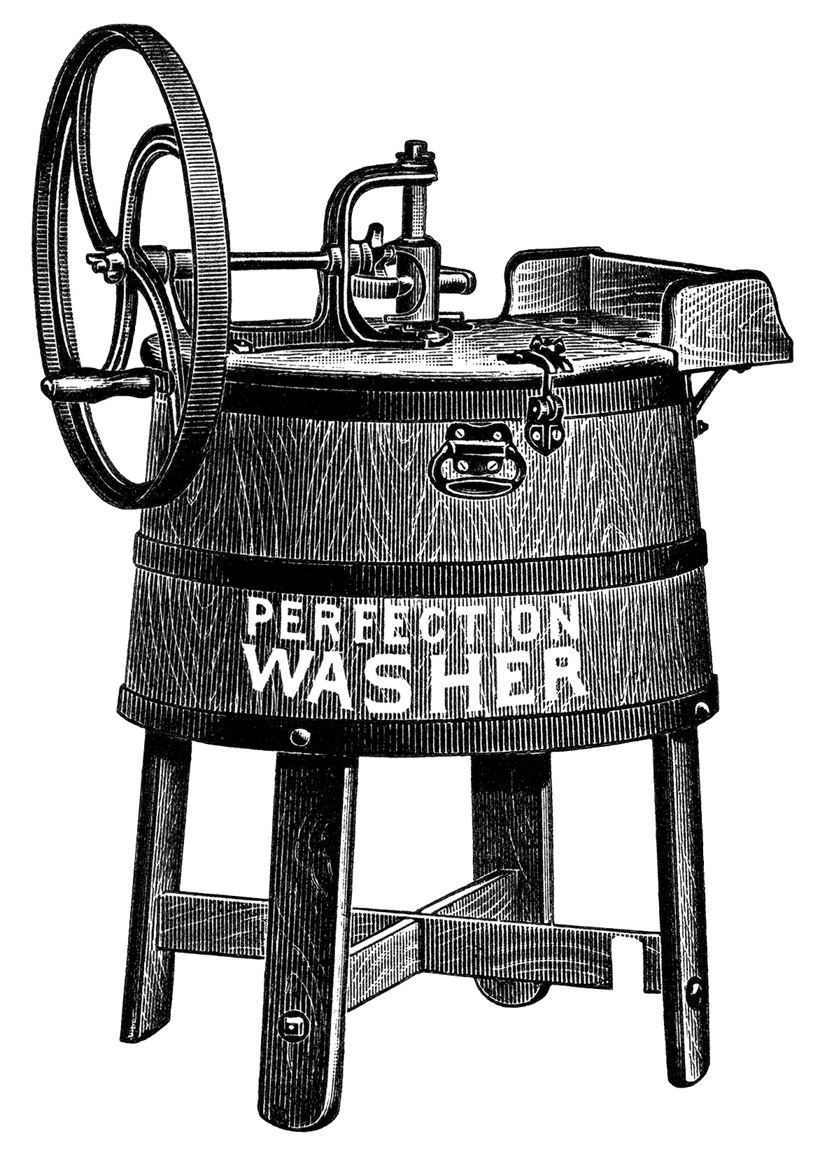 Washing machines vintage laundry and clip art on