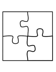 0 ideas about puzzle piece template on printable cliparts