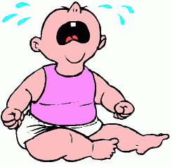Baby crying clipart kid 3
