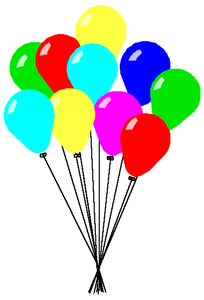Birthday balloons balloons free birthday balloon clip art clipart images 3 2