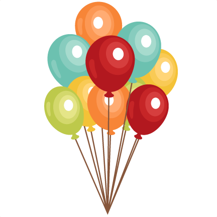 Birthday balloons clip art clipart photo