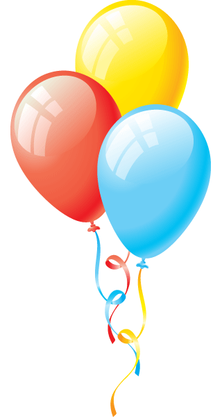 Birthday balloons free birthday balloon clip art clipart images
