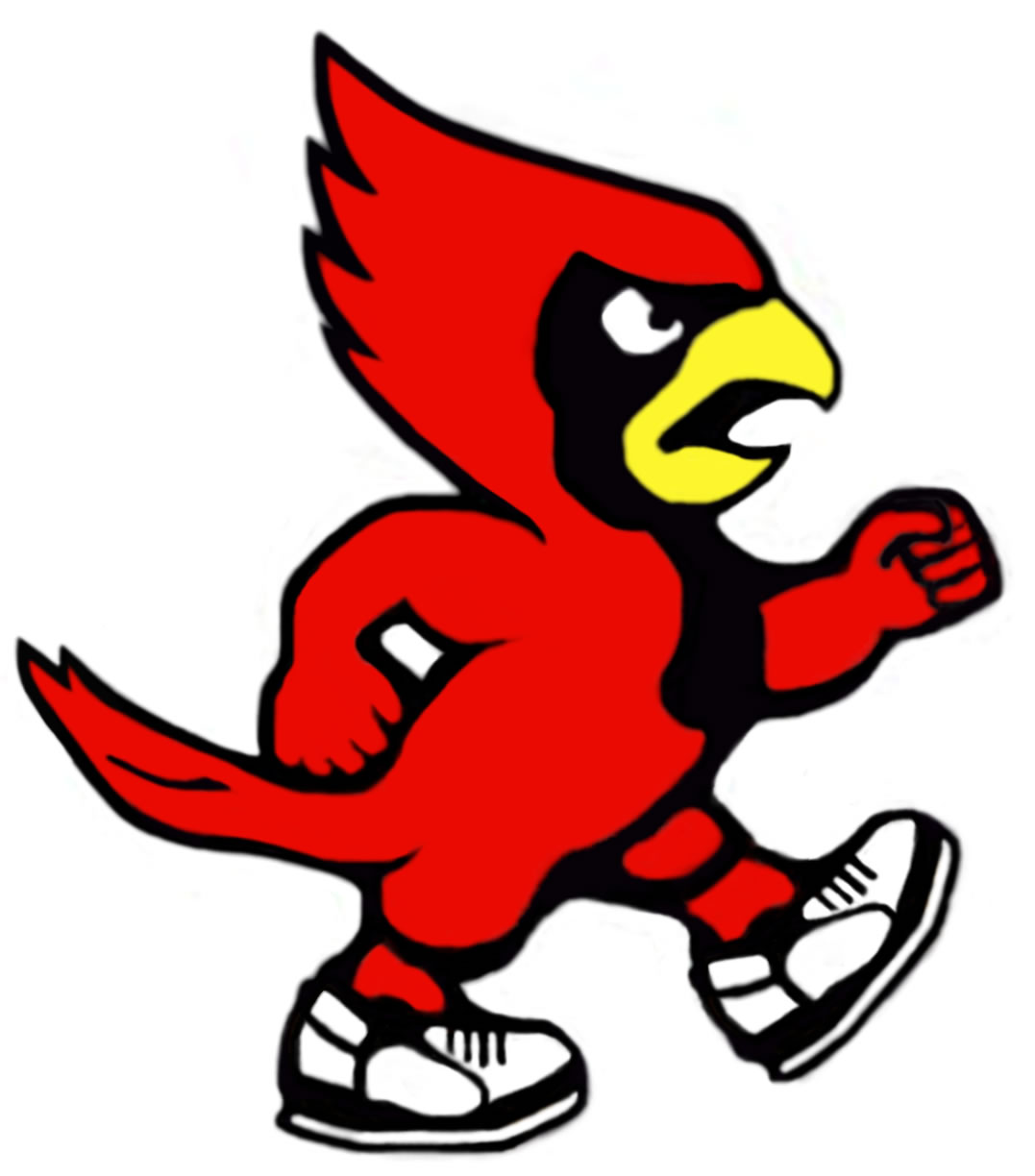 Cardinal mascot clipart