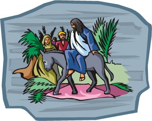 Clip art pictures palm sunday and art on