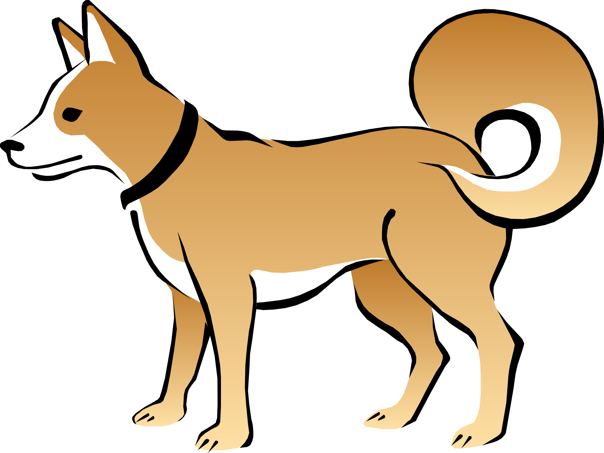Clipart dogs free images 2