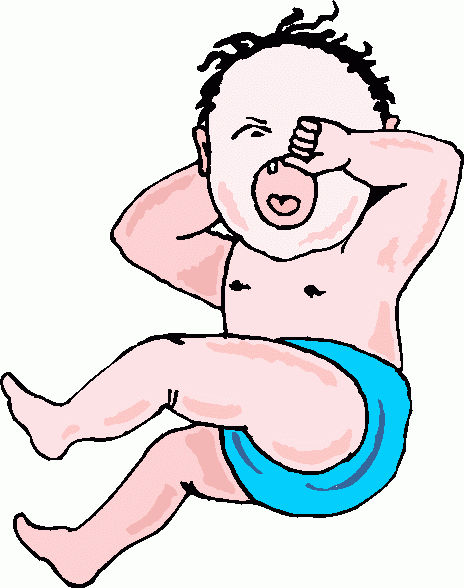 Crying baby clip art hostted