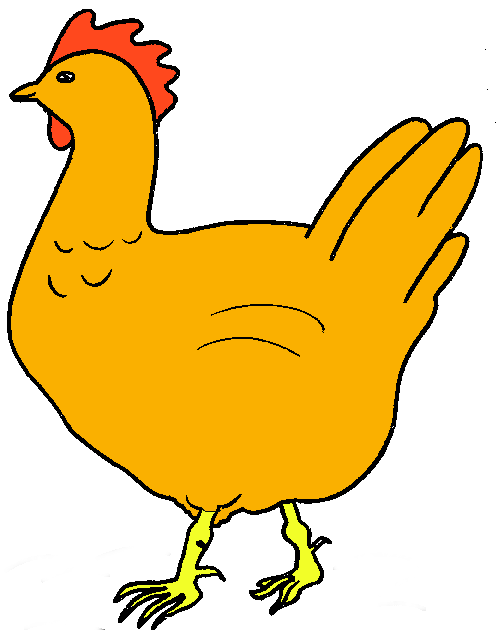 Cute chicken clipart free images 2