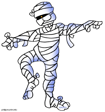 Cute halloween mummy clip art free clipart images image