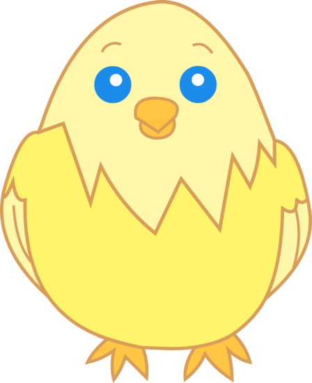 Cute yellow chick clipart free clip art