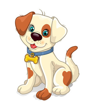 Dogs tan brown cartoon dog clip art pictures
