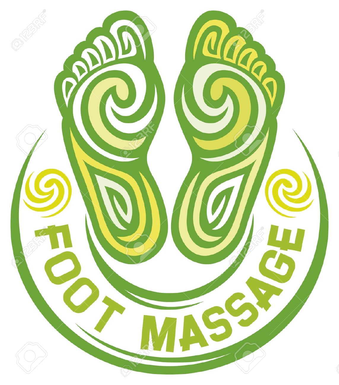 Foot massage clipart clipartfest 2