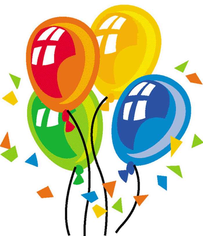 Free clip art birthday balloons muuf