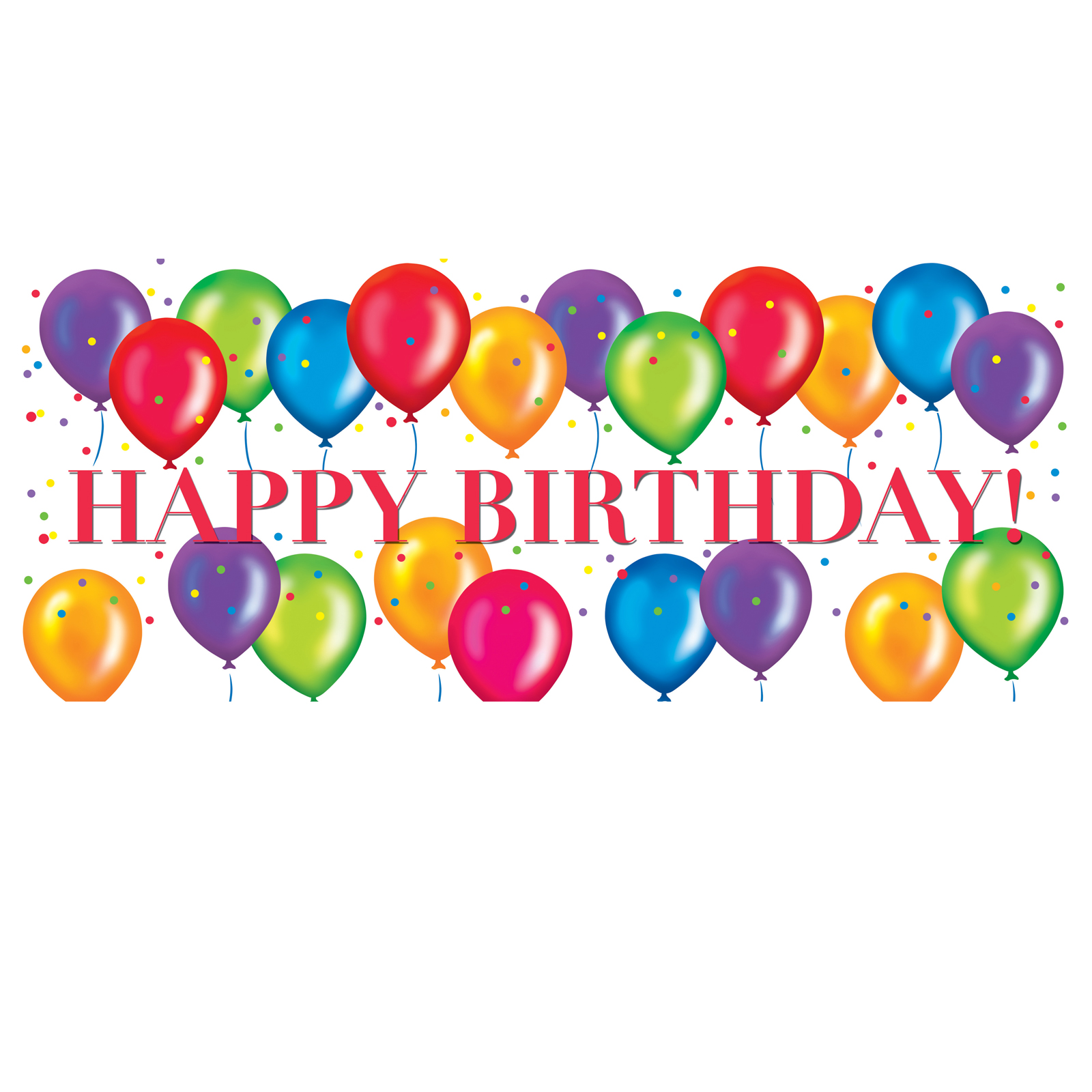 Free clipart birthday balloons clipartfest