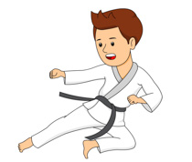 Free sports karate clipart clip art pictures graphics 2