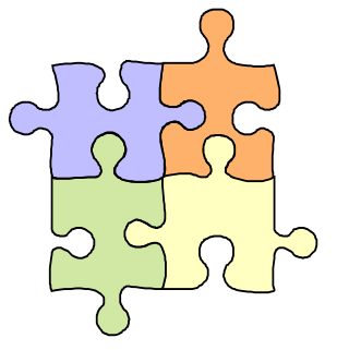 Gallery for free clip art of puzzle pieces image