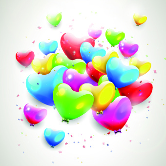 Happy birthday balloons clip art free vector download