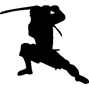 Karate clip art at vector image