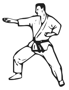 Karate clip art free download clipart images 4