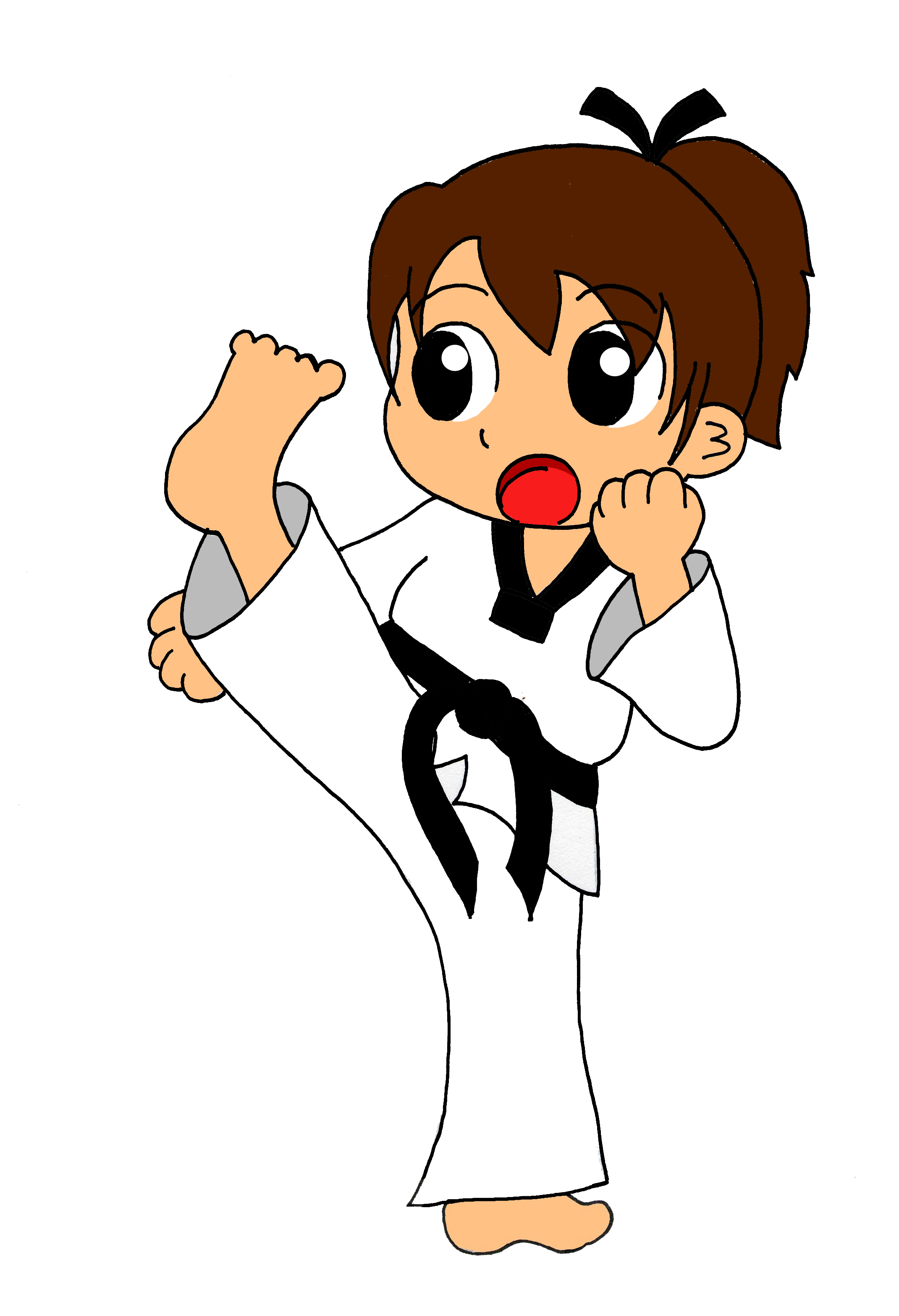 Karate clip art free download clipart images