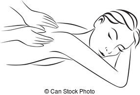 Massage stock illustration 3 massage clip art bilder und image