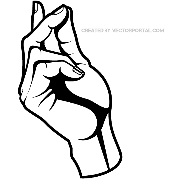 Middle finger clipart free vector graphics freevectors 2