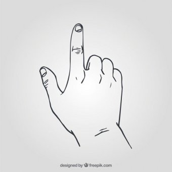 Middle finger clipart free vector graphics freevectors 4